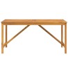 Table à manger de jardin 150x90x74 cm bois d'acacia solide 556341556341