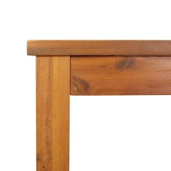 Table à manger de jardin 150x90x74 cm bois d'acacia solide 556341556341