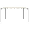 Auvent crème 4x3 m 180 g/m² tissu et acier 556346556346