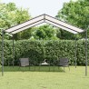 Pavillon Blanc 4 x 4 x 2,6 m Acier et Polyester 556347556347