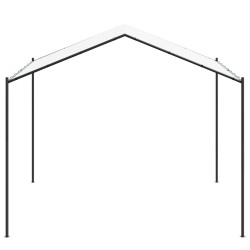 Pavillon Blanc 4 x 4 x 2,6 m Acier et Polyester 556347556347