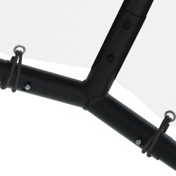 Pavillon Blanc 4 x 4 x 2,6 m Acier et Polyester 556347556347