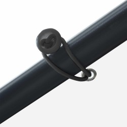 Pavillon Blanc 4 x 4 x 2,6 m Acier et Polyester 556347556347