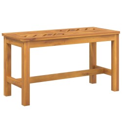 Banc de jardin 80 cm bois massif d'acacia 556351556351
