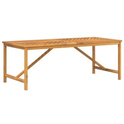 Table à manger de jardin 200x90x74 cm bois d'acacia solide 556362556362