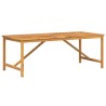 Table à manger de jardin 200x90x74 cm bois d'acacia solide 556362556362