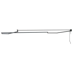 Cadre de store rétractable Anthracite 500 × 300 cm Aluminium 556367556367