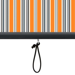 Store enrouleur Jaune et Bleu 180 x 250 cm Tissu et Aluminium 556371556371