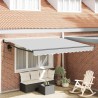 Cadre de store rétractable Anthracite 350 x 250 cm Aluminium 556375556375