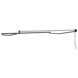 Cadre de store rétractable Anthracite 350 x 250 cm Aluminium 556375556375