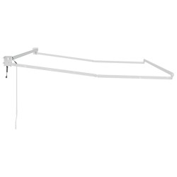Cadre de store rétractable Blanc 300 x 250 cm Aluminium 556376556376