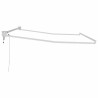 Cadre de store rétractable Blanc 350 x 250 cm Aluminium 556377556377