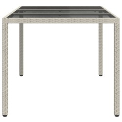 Table de Jardin Blanc 150 x 90 x 75 cm polyrotin 556391556391