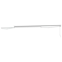 Cadre de store rétractable Blanc 500 × 300 cm Aluminium 556395556395