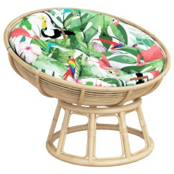 Coussin rond multicolore Ø 100 x11 cm tissu oxford 556407556407