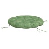 Coussin rond à motif de feuilles Ø 100 x11 cm tissu oxford 556411556411