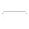 Cadre de store rétractable Blanc 350 x 250 cm Aluminium 556414556414