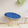 Coussin rond bleu royal Ø 100 x11 cm tissu oxford 556419556419
