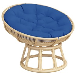 Coussin rond bleu royal Ø 100 x11 cm tissu oxford 556419556419
