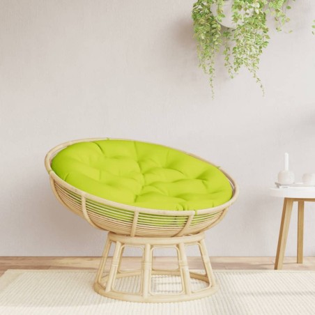 Coussin rond vert vif Ø 100 x11 cm tissu oxford 556420556420