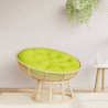 Coussin rond vert vif Ø 100 x11 cm tissu oxford 556420556420