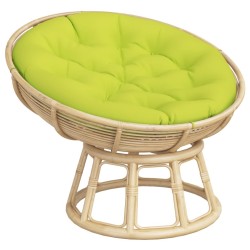 Coussin rond vert vif Ø 100 x11 cm tissu oxford 556420556420