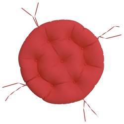 Coussin rond rouge Ø 60 x11 cm tissu oxford 556426556426
