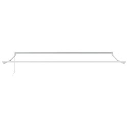 Cadre de store rétractable Blanc 400 × 300 cm Aluminium 556446556446