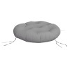 Coussin rond gris Ø 60 x11 cm tissu oxford 556450556450