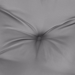 Coussin rond gris Ø 60 x11 cm tissu oxford 556450556450