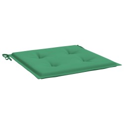 Coussins de chaise jardin lot de 6 vert 40x40x4 cm tissu oxford 556494556494