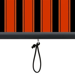 Store enrouleur avec des rideaux Orange et marron 180 x 250 cm 556512556512