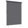 Store enrouleur Rayé Anthracite 200 x 250 cm Tissu et Aluminium 556514556514