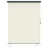 Store enrouleur Rayé Crème 200 x 250 cm Tissu et Aluminium 556515556515