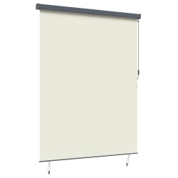 Store enrouleur Rayé Crème 200 x 250 cm Tissu et Aluminium 556515556515