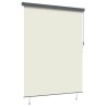Store enrouleur Rayé Crème 200 x 250 cm Tissu et Aluminium 556515556515