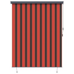 Store enrouleur avec des rideaux Orange et marron 200 x 250 cm 556516556516