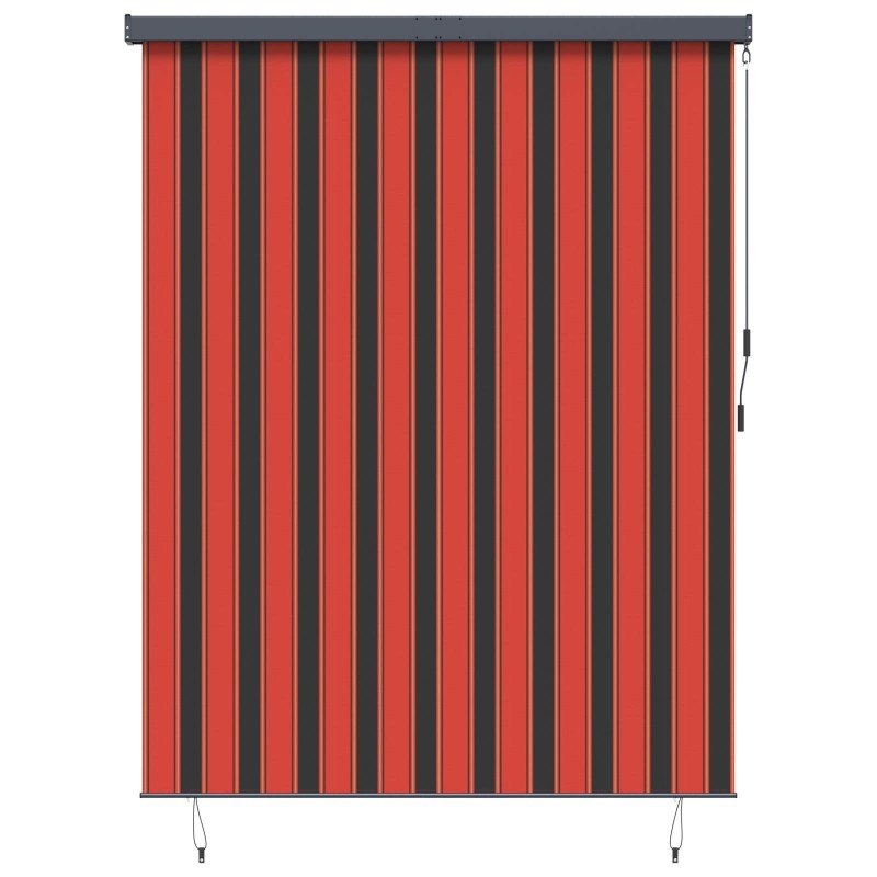 Store enrouleur avec des rideaux Orange et marron 200 x 250 cm 556516556516