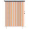 Store enrouleur Jaune et Bleu 200 x 250 cm Tissu et Aluminium 556523556523