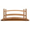 Pont de jardin 140x60x60 cm Bois de sapin massif 556525556525