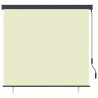 Store enrouleur Rayé Crème 180 x 250 cm Tissu et Aluminium 556529556529
