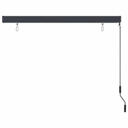 Store enrouleur Rayé Crème 180 x 250 cm Tissu et Aluminium 556529556529