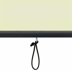 Store enrouleur Rayé Crème 180 x 250 cm Tissu et Aluminium 556529556529