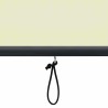 Store enrouleur Rayé Crème 180 x 250 cm Tissu et Aluminium 556529556529