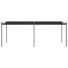 Belvédère avec toit rétractable 600x300x233 cm Anthracite 556549556549