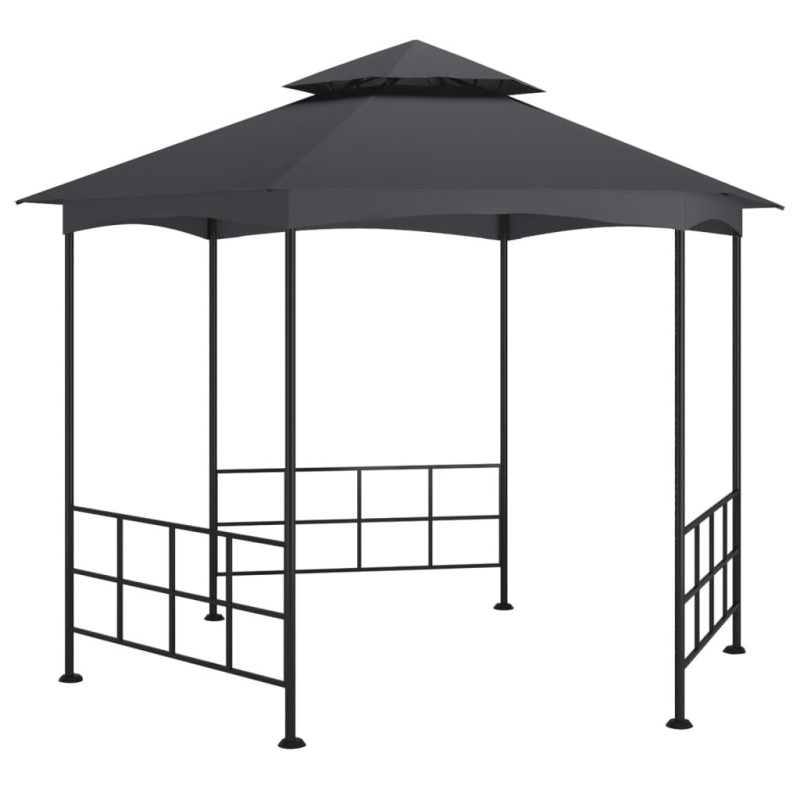 Belvédère avec parois 3,1x2,7 m Anthracite 556566556566