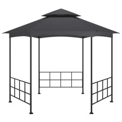 Belvédère avec parois 3,1x2,7 m Anthracite 556566556566