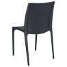 Chaises de jardin lot de 2 anthracite 50x46x80 cm polypropylène 556687556687