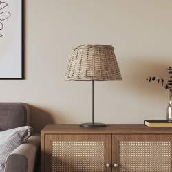 Abat-jour marron Ø50x30 cm osier 556689556689