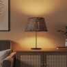 Abat-jour marron Ø50x30 cm osier 556689556689